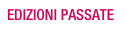 EDIZIONI PASSATE